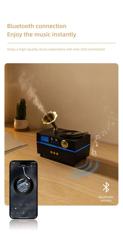 Daylight Retro Gramophone Humidifier & Diffuser