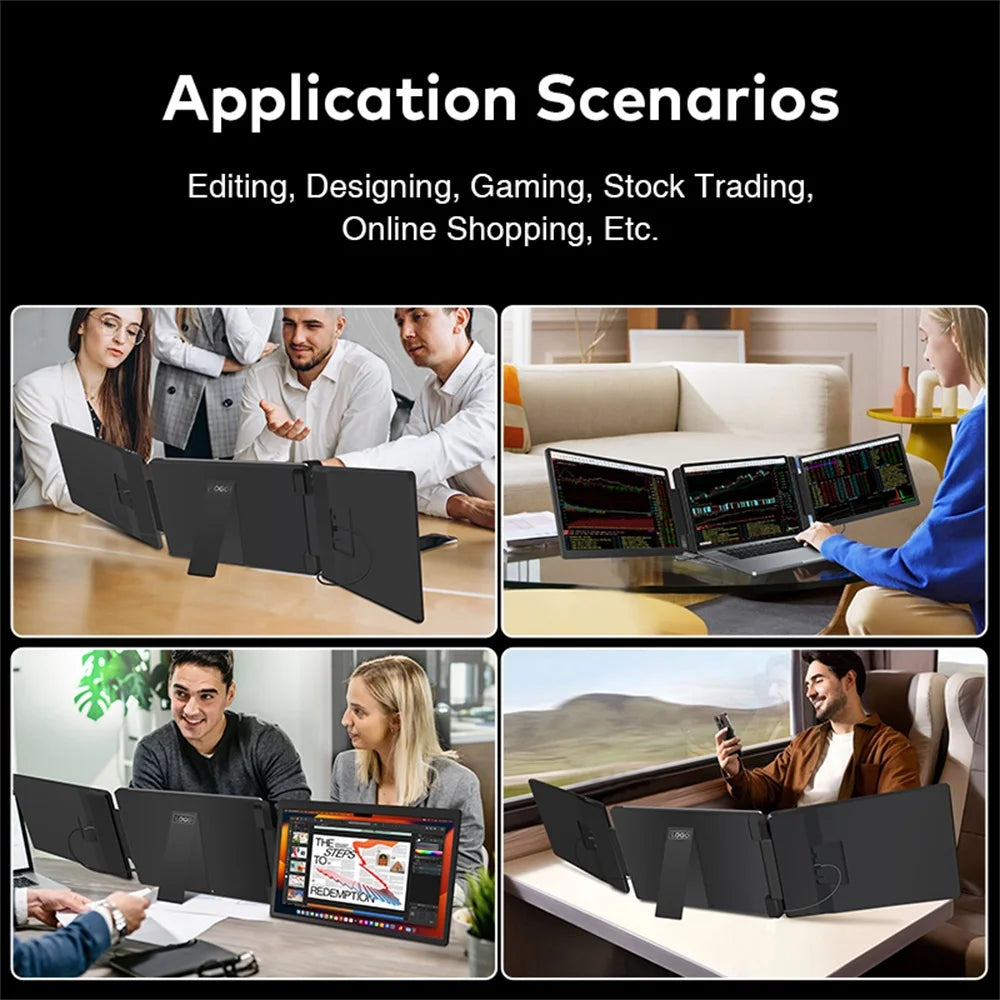 Daylight Triple Screen Laptop Monitor