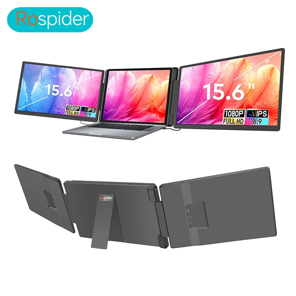 Daylight Triple Screen Laptop Monitor