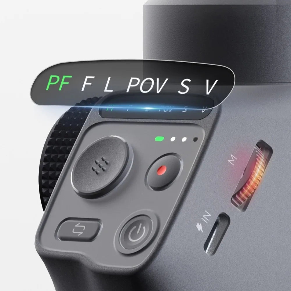 Pro Cinema Smart Phone Stabilizer with Magnetic AI Tracking Kit
